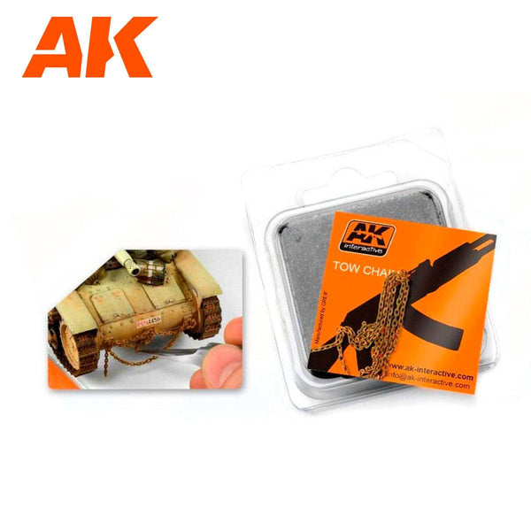 AK Interactive Rusty Tow Chain - A-Z Toy Hobby