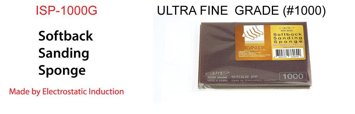 Infini Model Softback Sanding Sponge Full Set (220-4000) (8pcs) ISP-0000G - A-Z Toy Hobby