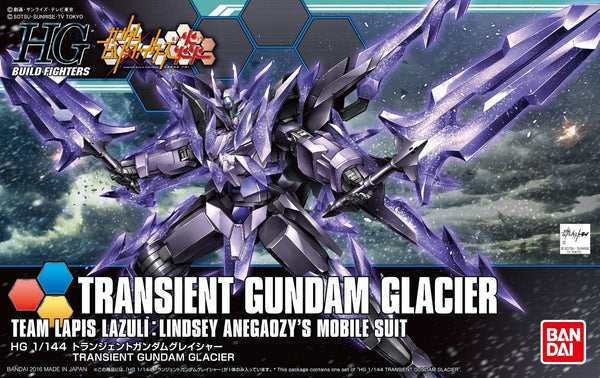 Bandai #050 Transient Gundam Glacier HGBF 1/144 Model Kit - A-Z Toy Hobby