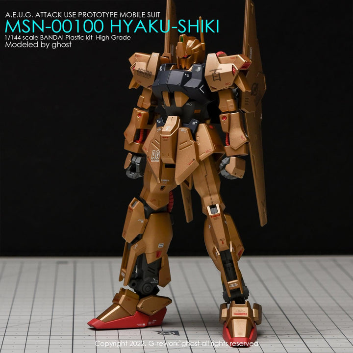 G-Rework Water Decal For HG Hyaku Shiki - A-Z Toy Hobby