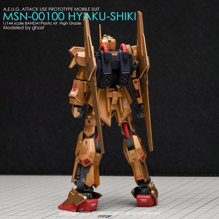 G-Rework Water Decal For HG Hyaku Shiki - A-Z Toy Hobby