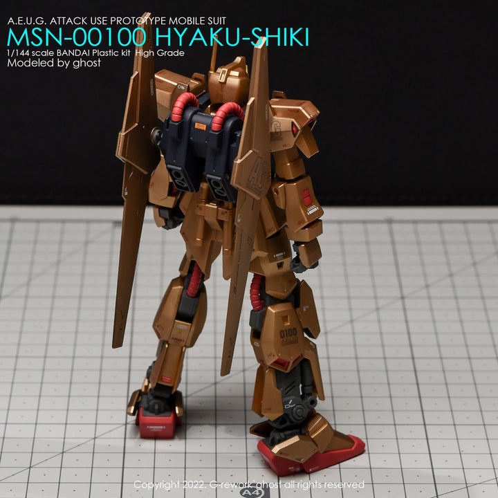 G-Rework Water Decal For HG Hyaku Shiki - A-Z Toy Hobby