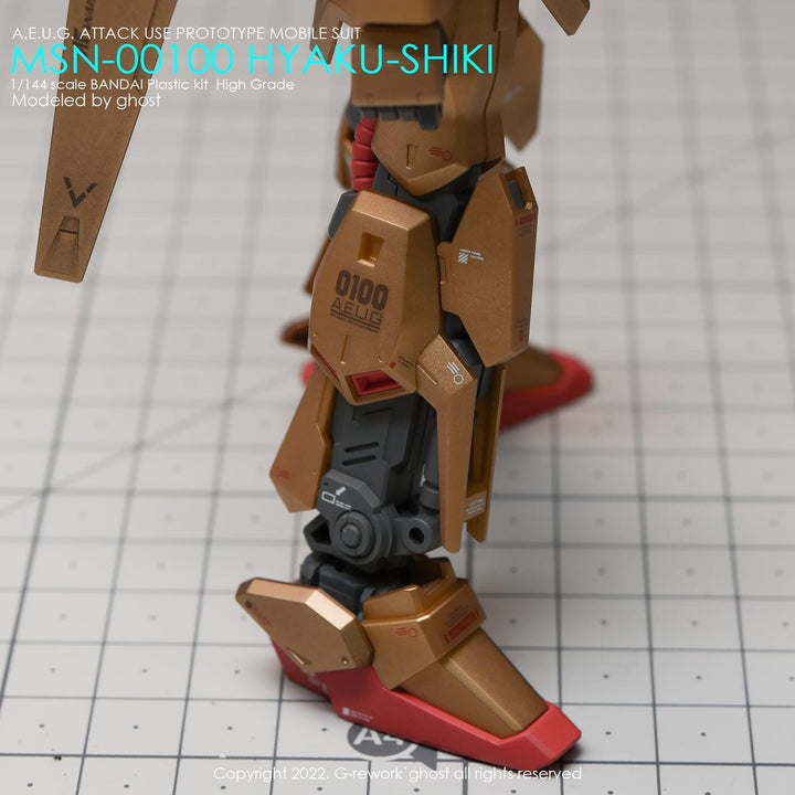 G-Rework Water Decal For HG Hyaku Shiki - A-Z Toy Hobby