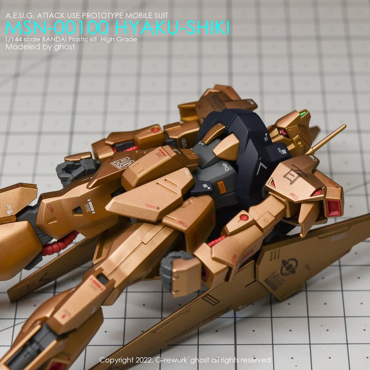 G-Rework Water Decal For HG Hyaku Shiki - A-Z Toy Hobby