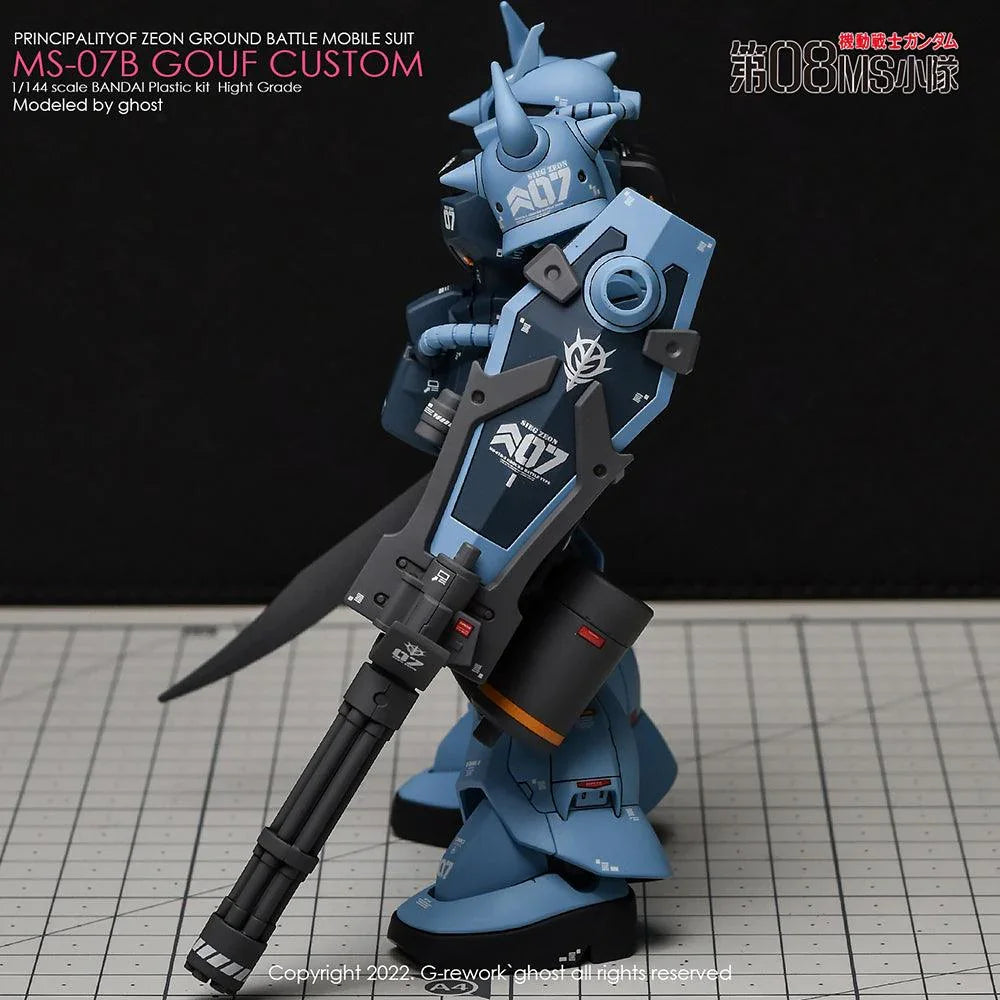G-Rework Water Decal For HG MS-07B Gouf Custom - A-Z Toy Hobby