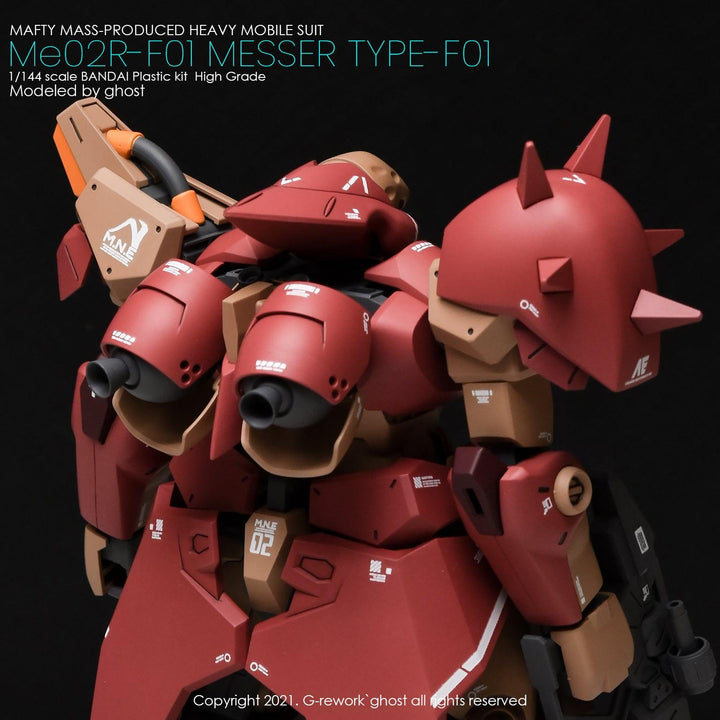 G-Rework Water Decal For HG Messer Type F-01 - A-Z Toy Hobby