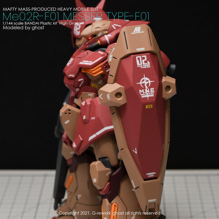 G-Rework Water Decal For HG Messer Type F-01 - A-Z Toy Hobby