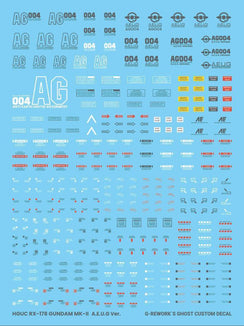 G-Rework Water Decal For HG MK-II (A.E.U.G) - A-Z Toy Hobby