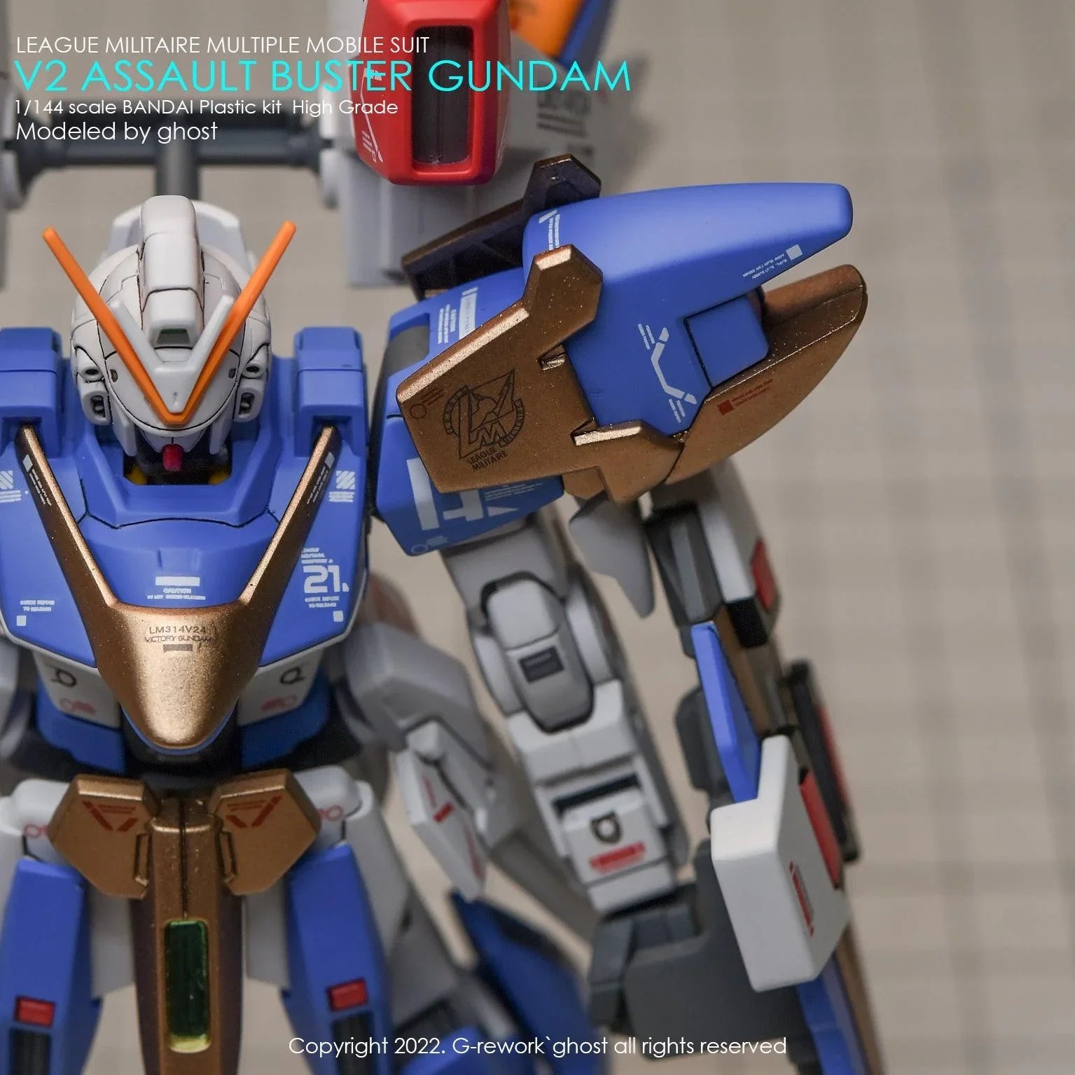 G-Rework Water Decal For HG V2 Assault Buster - A-Z Toy Hobby