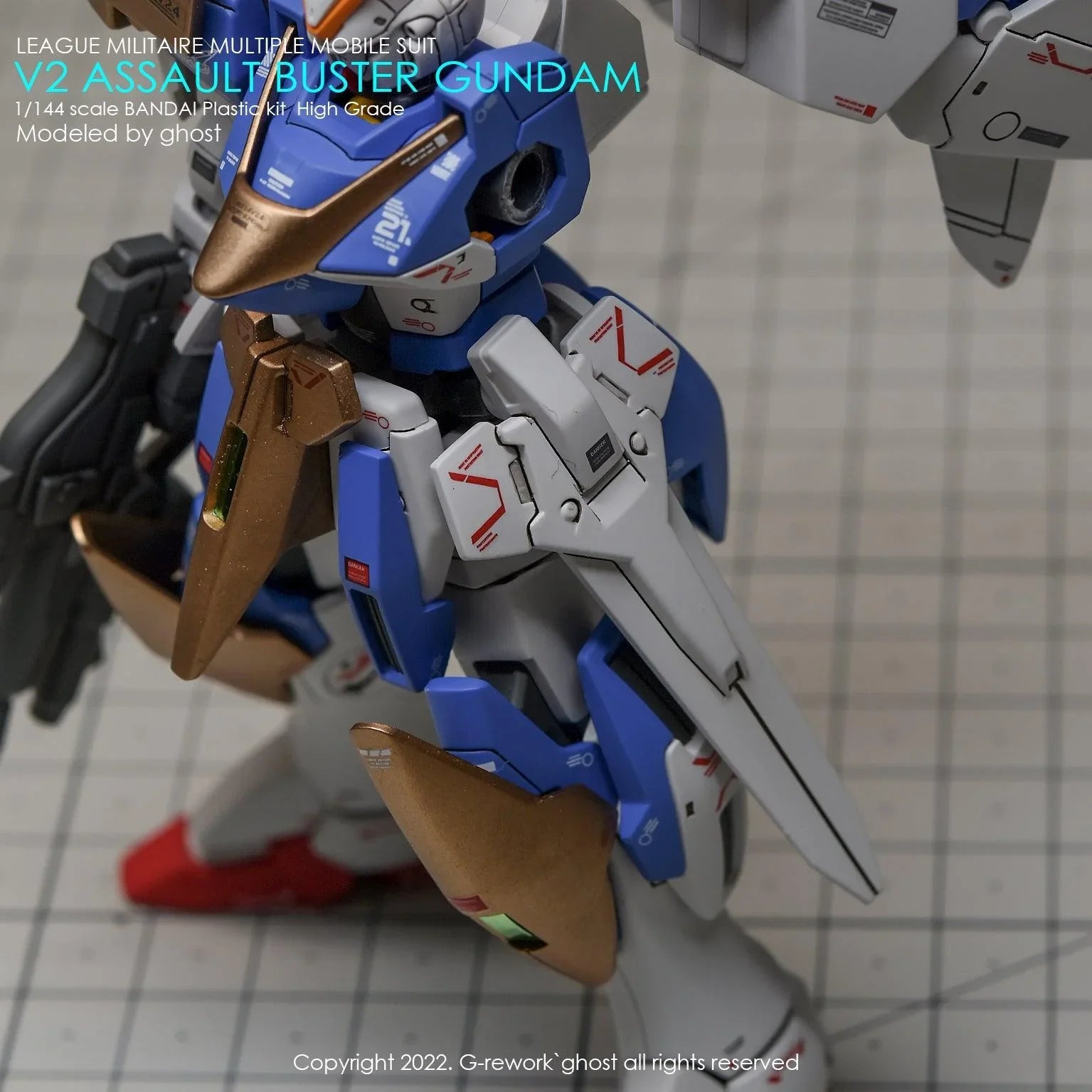 G-Rework Water Decal For HG V2 Assault Buster - A-Z Toy Hobby
