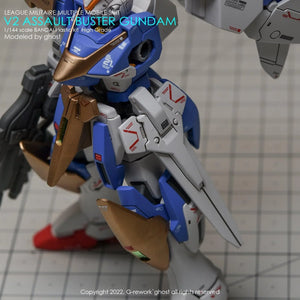 G-Rework Water Decal For HG V2 Assault Buster - A-Z Toy Hobby