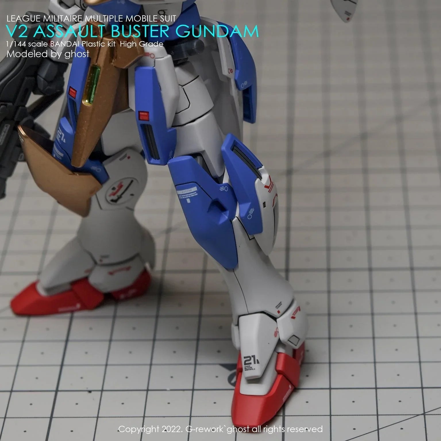 G-Rework Water Decal For HG V2 Assault Buster - A-Z Toy Hobby