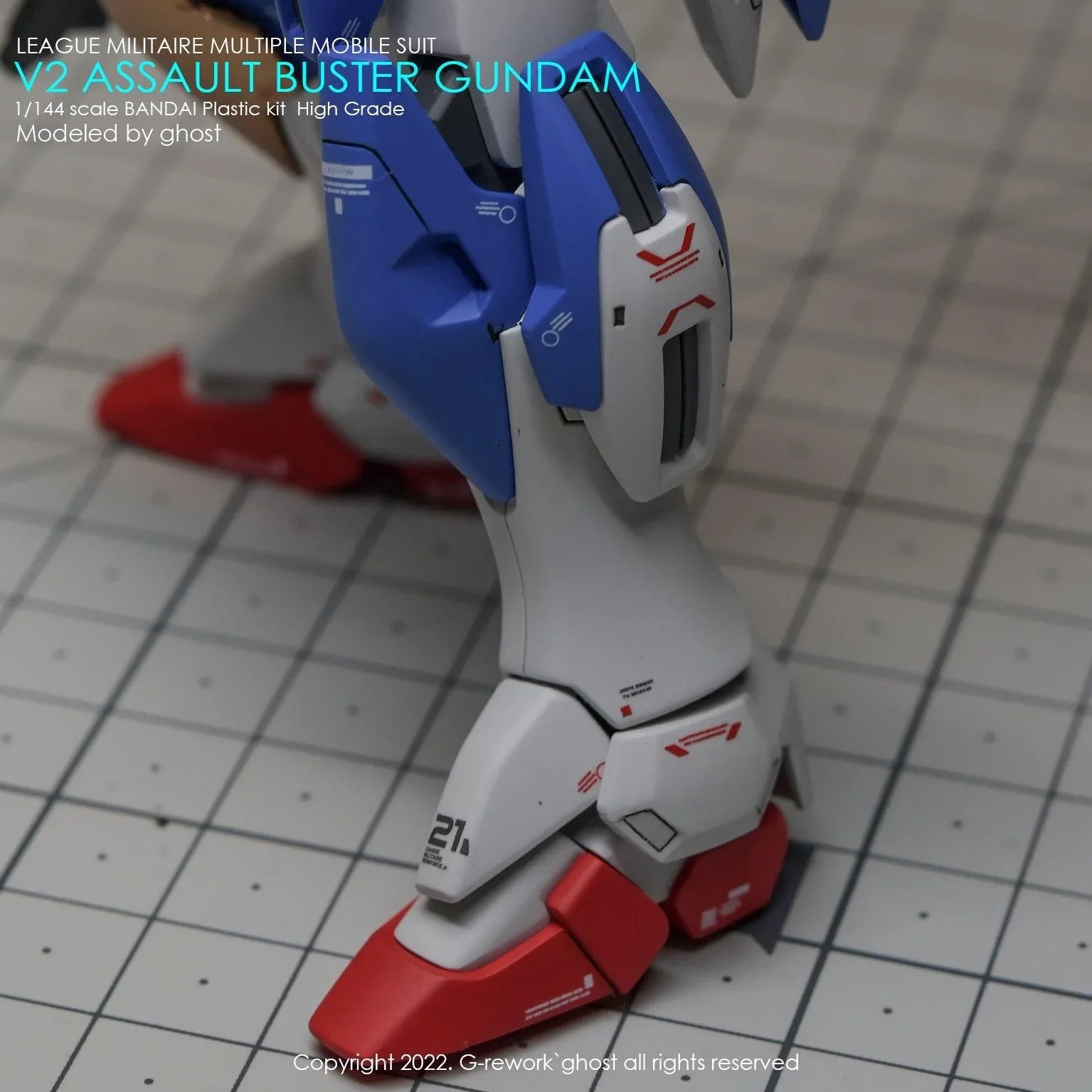 G-Rework Water Decal For HG V2 Assault Buster - A-Z Toy Hobby