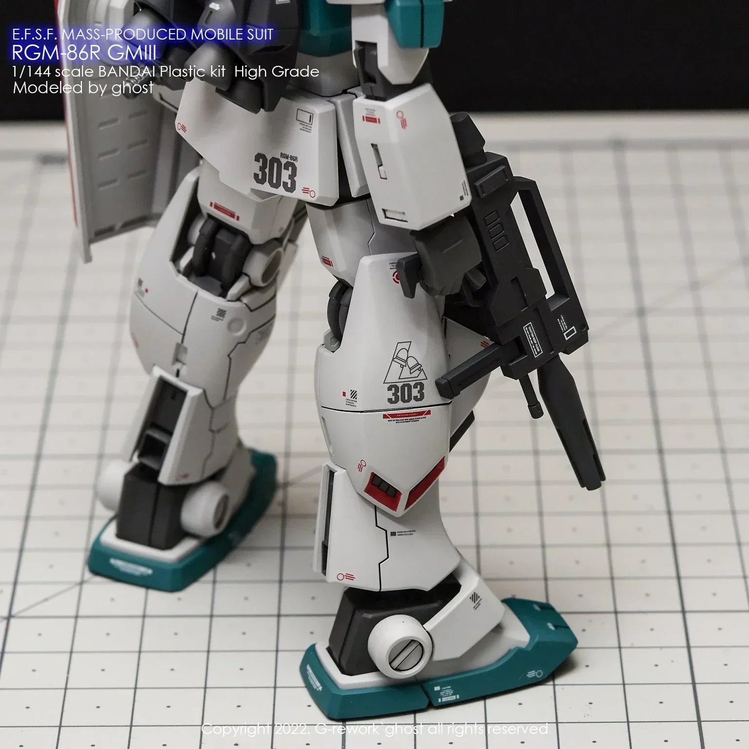 G-Rework Water Decal For HG GM III - A-Z Toy Hobby