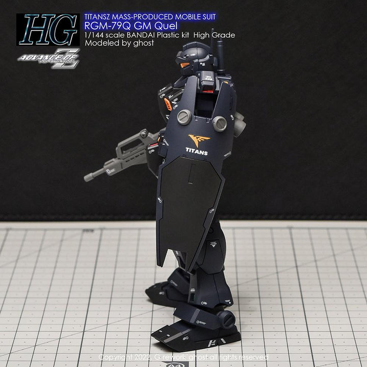 G-Rework Water Decal For HG RGM-79Q GM Quel - A-Z Toy Hobby