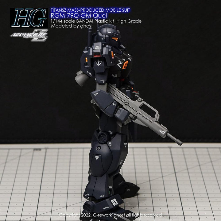 G-Rework Water Decal For HG RGM-79Q GM Quel - A-Z Toy Hobby