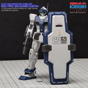 G-Rework Water Decal For HG GM Guard Custom - A-Z Toy Hobby