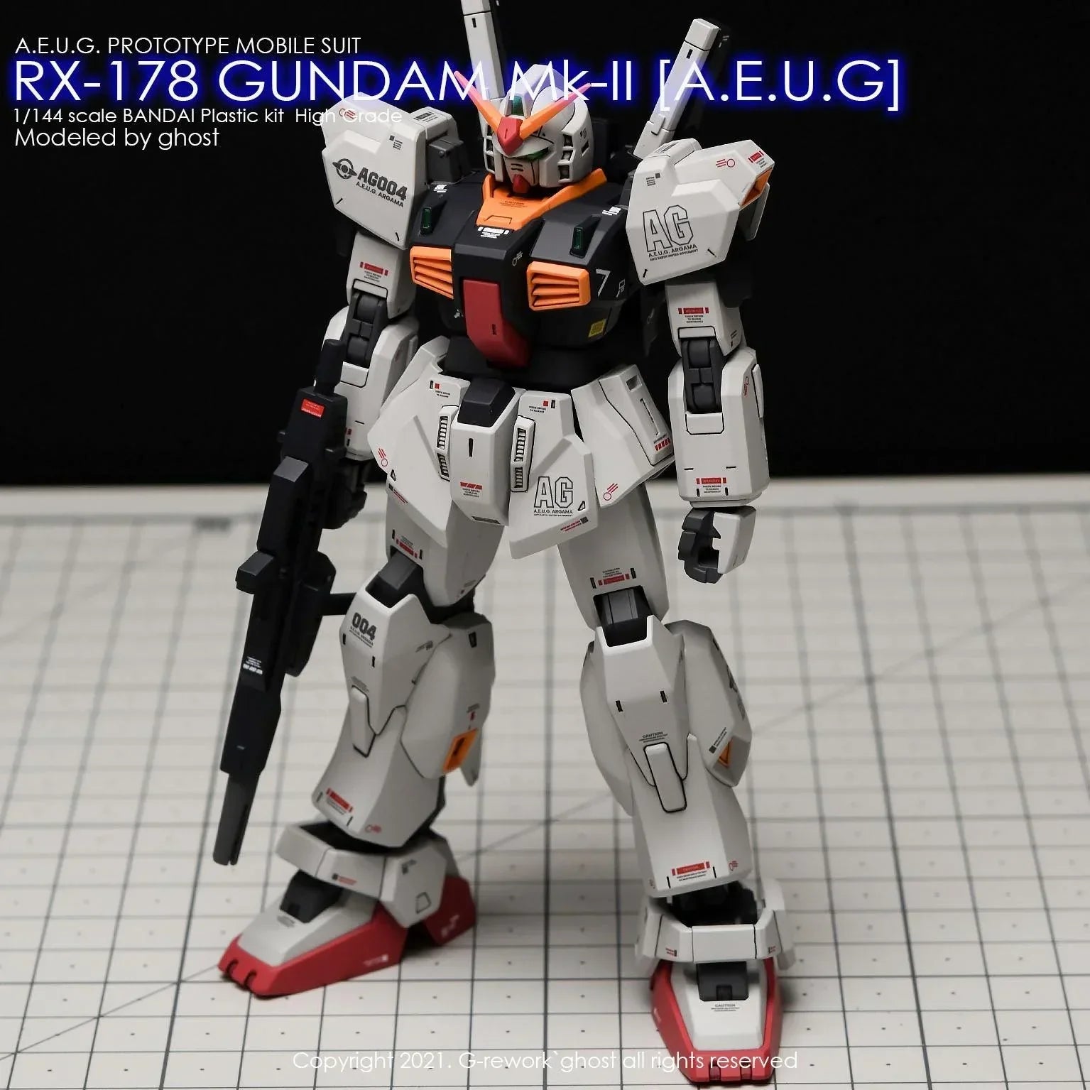 G-Rework Water Decal For HG MK-II (A.E.U.G) - A-Z Toy Hobby
