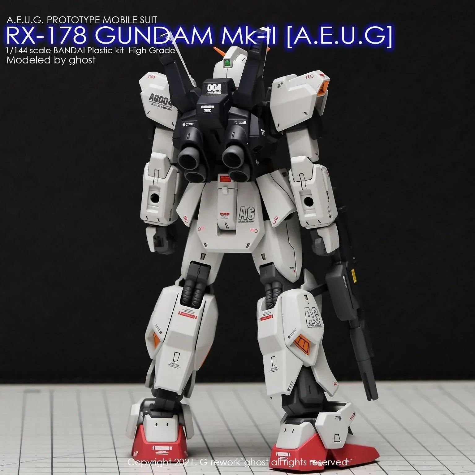 G-Rework Water Decal For HG MK-II (A.E.U.G) - A-Z Toy Hobby