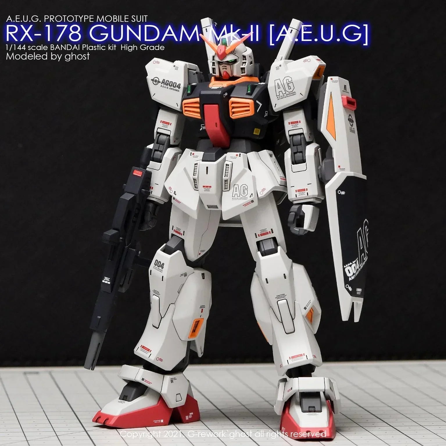 G-Rework Water Decal For HG MK-II (A.E.U.G) - A-Z Toy Hobby