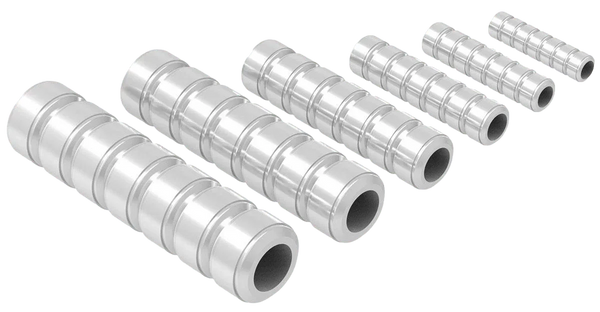 HIQParts MZ Pipe Silver (20 pcs) - A-Z Toy Hobby