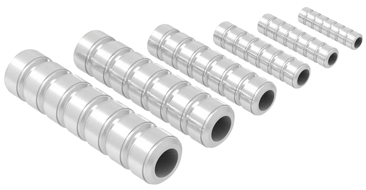 HIQParts MZ Pipe Silver (20 pcs) - A-Z Toy Hobby