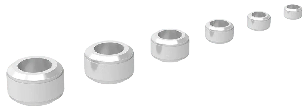 HIQParts MZ Pipe Silver (20 pcs) - A-Z Toy Hobby