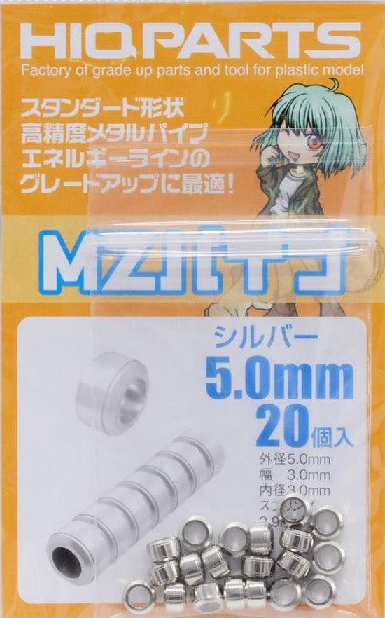 HIQParts MZ Pipe Silver (20 pcs) - A-Z Toy Hobby