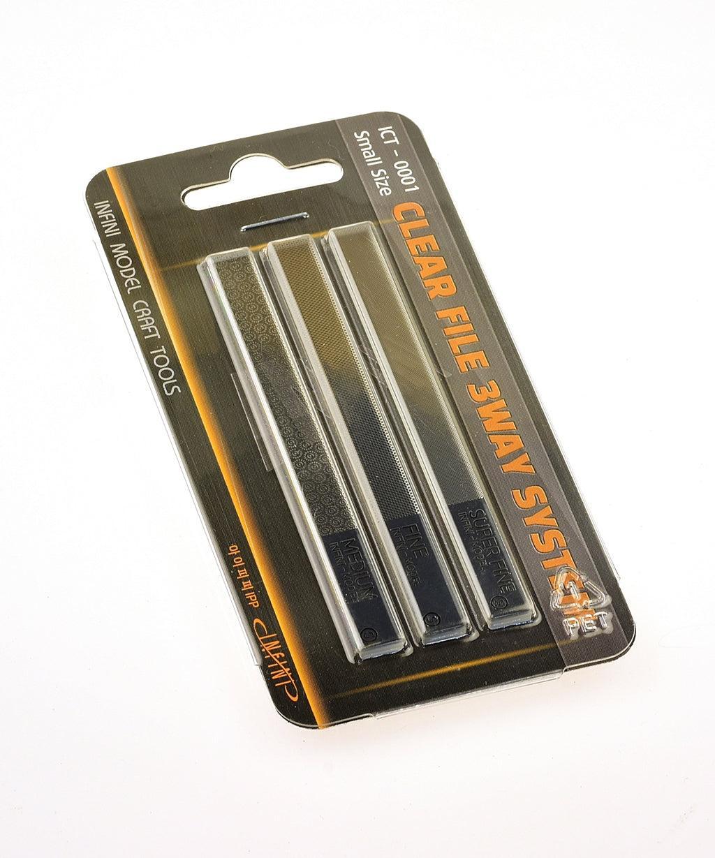 Infini Model Clear File 3 Way System (Small) ICT-0001 - A-Z Toy Hobby