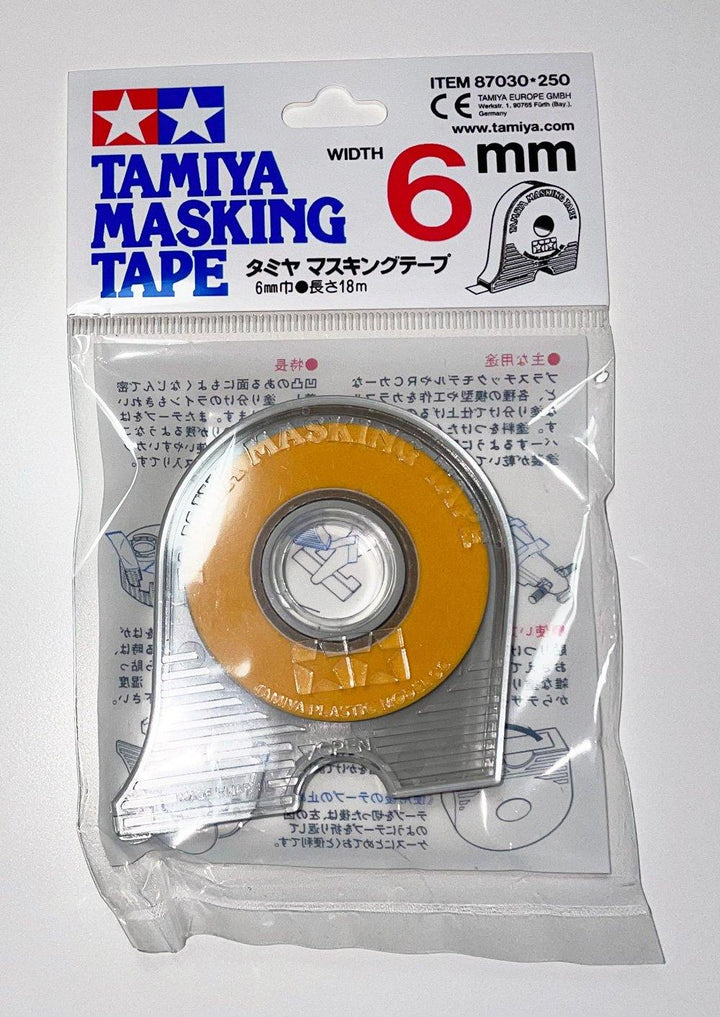 Tamiya 87030 Masking Tape 6mm With Dispenser TAM87030 - A-Z Toy Hobby