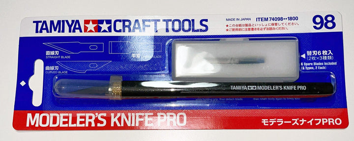 Tamiya 74098 Craft Tools No.98 Modeler's Knife Pro TAM74098 - A-Z Toy Hobby