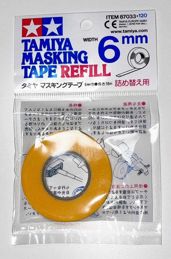 Tamiya 87033 Masking Tape Refill 6mm TAM87033 - A-Z Toy Hobby