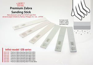Infini Model Premium Zebra Sanding Stick (2pcs) - A-Z Toy Hobby