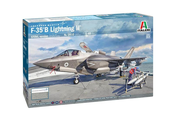 Italeri #2810 F-35 B Lightning II STOVL Version 1/48 Model Kit - A-Z Toy Hobby