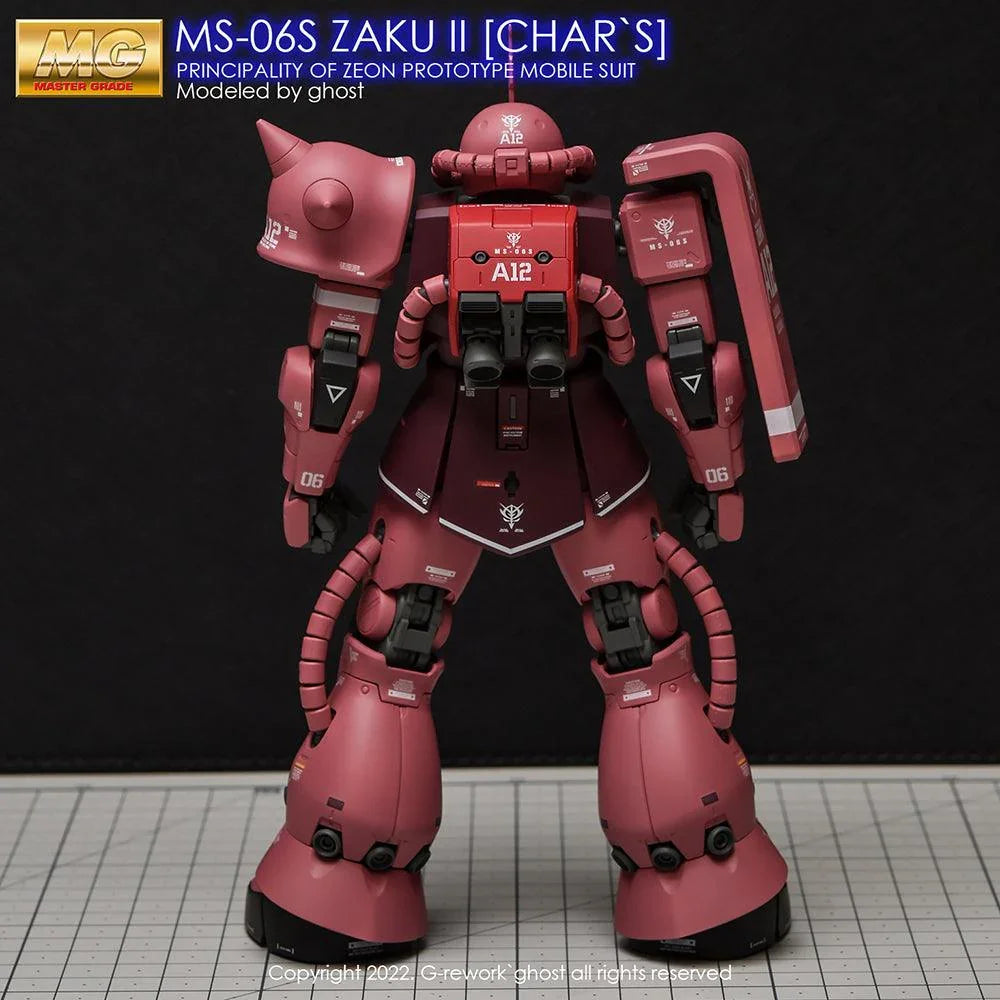 G-Rework Water Decal For MG Char's Zaku II 2.0 - A-Z Toy Hobby