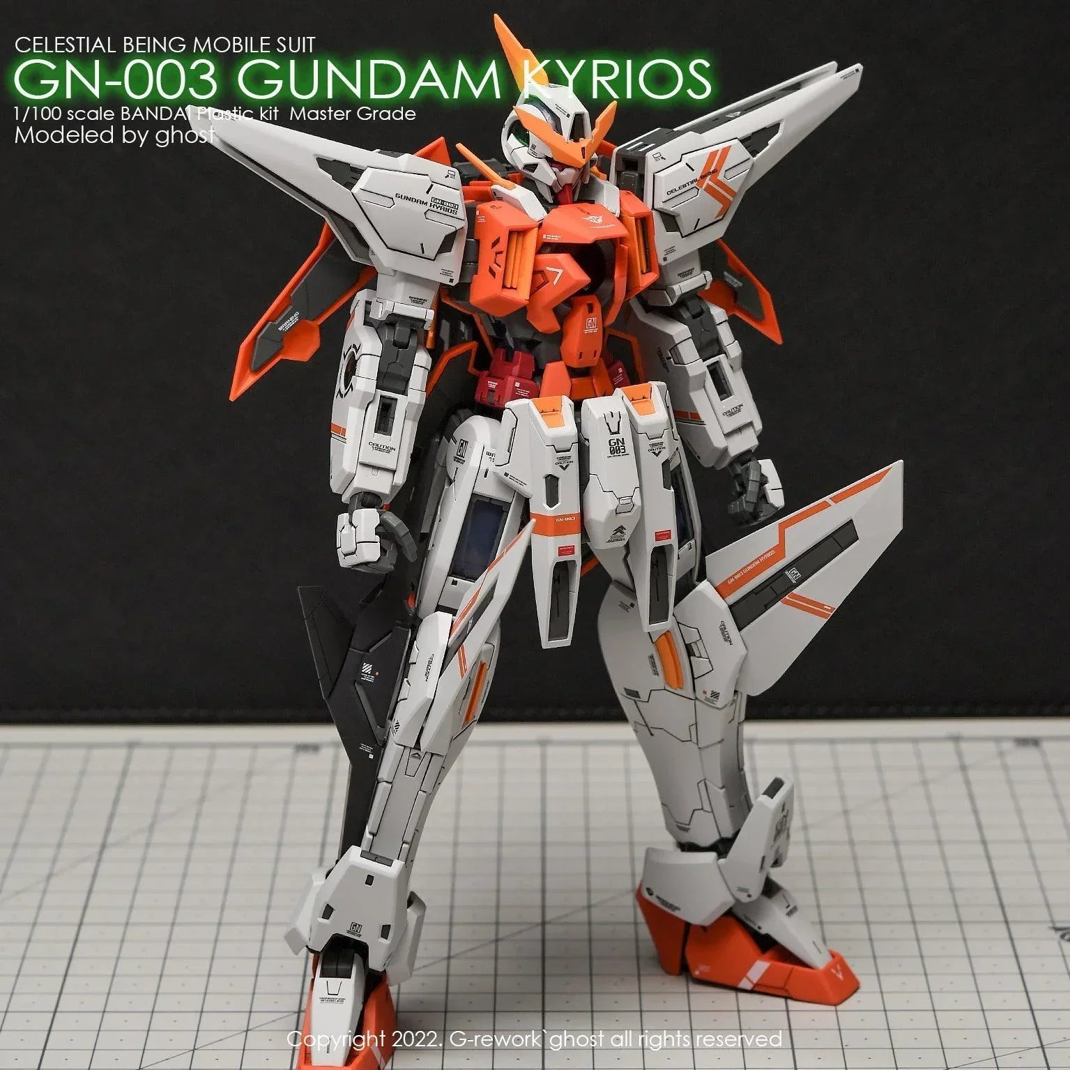 G-Rework Water Decal For MG Kyrios - A-Z Toy Hobby