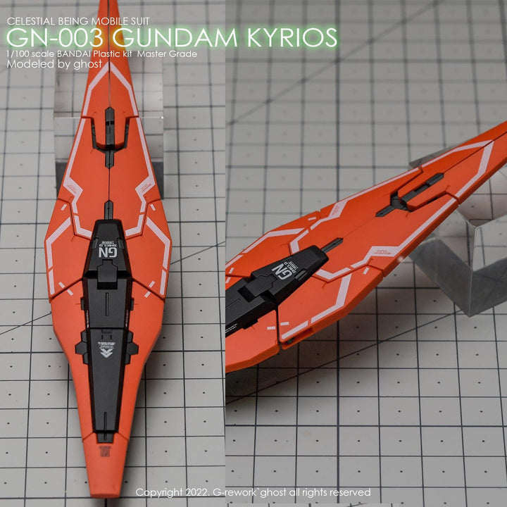 G-Rework Water Decal For MG Kyrios - A-Z Toy Hobby