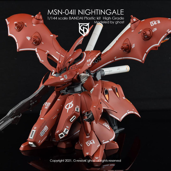 G-Rework Water Decal For HG Nightingale - A-Z Toy Hobby