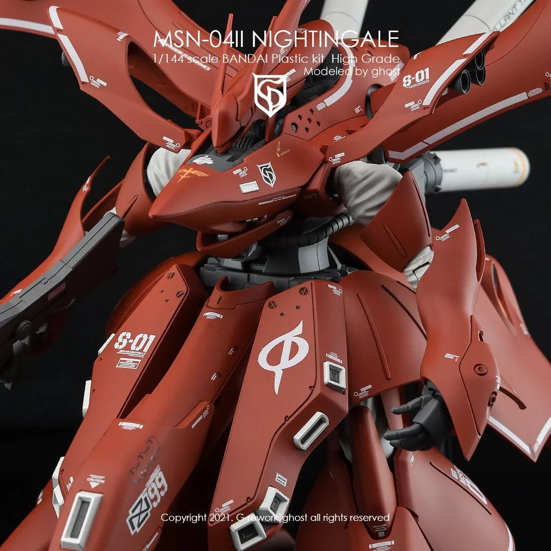 G-Rework Water Decal For HG Nightingale - A-Z Toy Hobby