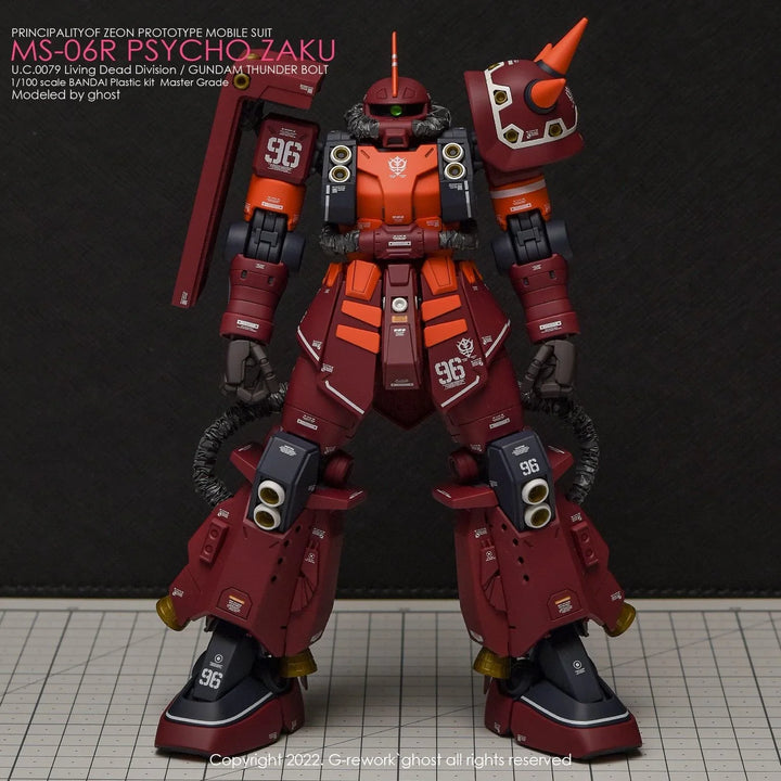 G-Rework Water Decal For MG Psycho Zaku Ver. Ka - A-Z Toy Hobby
