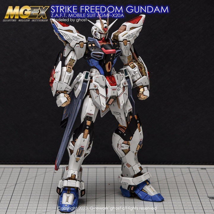 G-Rework Water Decal For MGEX Strike Freedom - A-Z Toy Hobby
