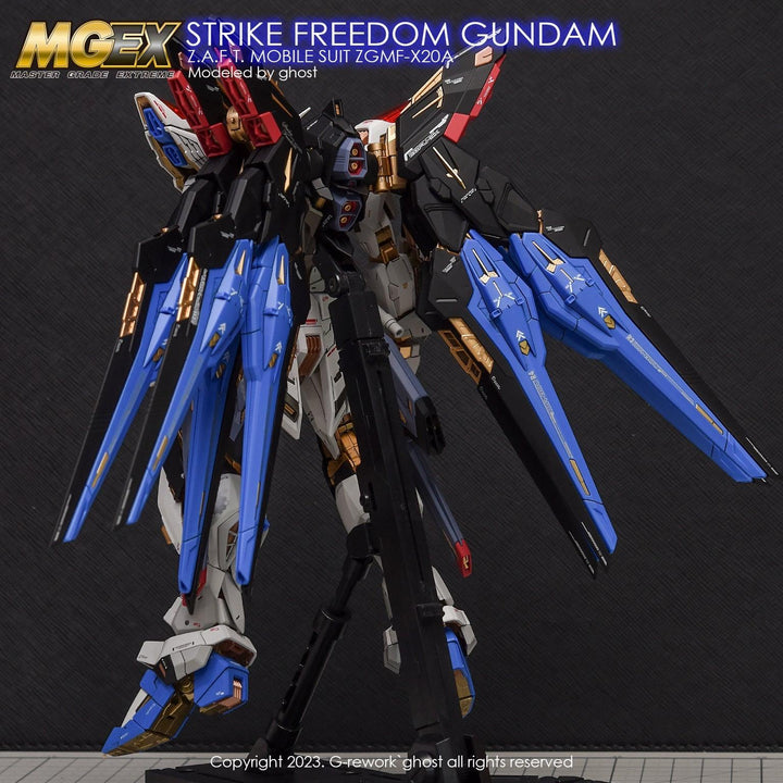 G-Rework Water Decal For MGEX Strike Freedom - A-Z Toy Hobby