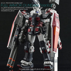 G-Rework Water Decal For MG Full Armor Thunderbolt Ver. Ka - A-Z Toy Hobby