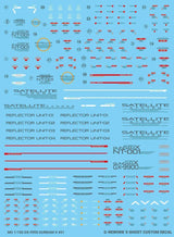 G-Rework Water Decal For MG X - A-Z Toy Hobby