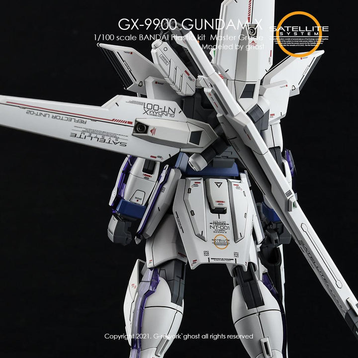 G-Rework Water Decal For MG X - A-Z Toy Hobby