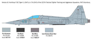 Italeri 2827 F-5E Tiger II 1/48 Model Kit - A-Z Toy Hobby