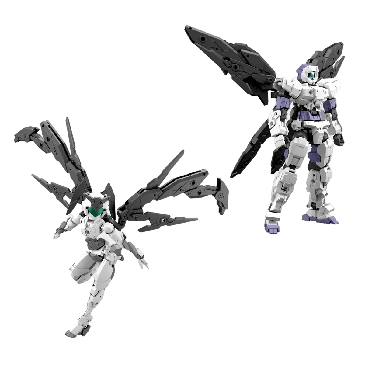Bandai W-12 Option Parts Set 5 (Multi Wing/Multi Booster) 30MM 1/144 - A-Z Toy Hobby