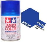 Tamiya 86038 PS-38 Translucent Blue Polycarbonate Spray Paint 100ml TAM86038 - A-Z Toy Hobby
