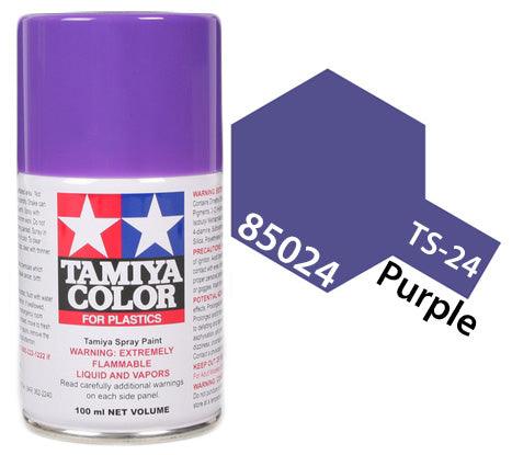 Tamiya 85024 TS-24 Purple Lacquer Spray Paint 100ml TAM85024 - A-Z Toy Hobby