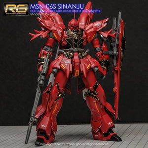 G-Rework Water Decal For RG Sinanju - A-Z Toy Hobby